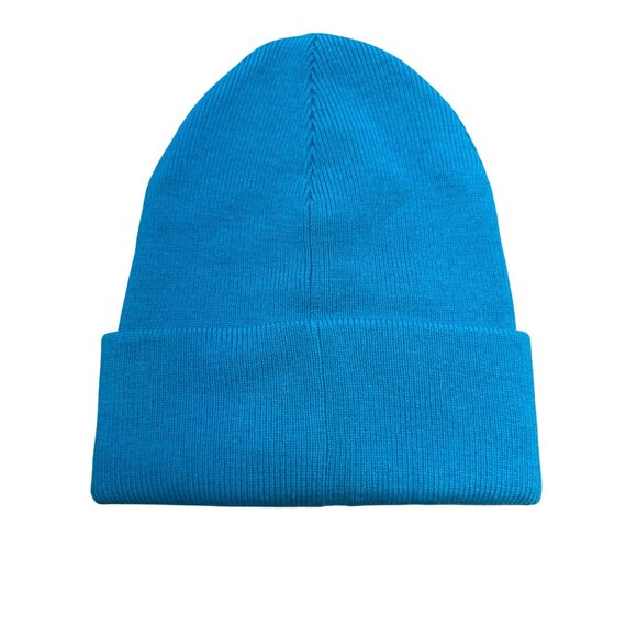 Rag & Bone New York Aqua Blue Knit Beanie Hat One Size - New - Picture 7 of 12